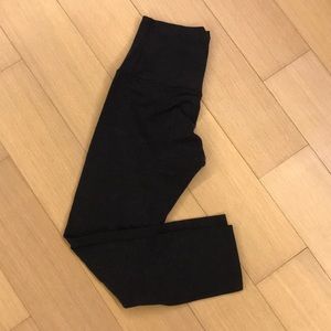 High waisted warm cotton wunder under crop